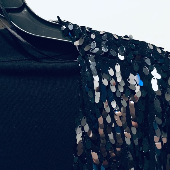 Holiday Women's Black Evening Jacket Sequence INC - Picture 8 of 8